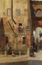 Reges Treiben in den Gassen von Siena